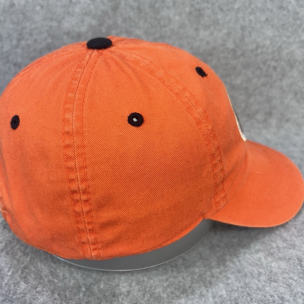 Vintage Y2K Oklahoma State Cowboys OSU Strapback Hat Orange Cap - Picture 8 of 11